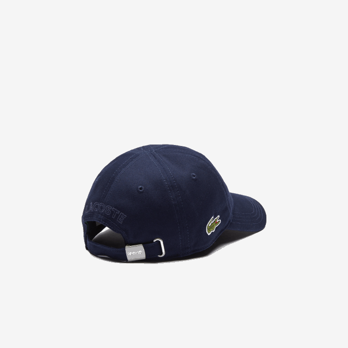 Lacoste Solid Gabardine Cap 646T2278 Navy Blue 166 Kids