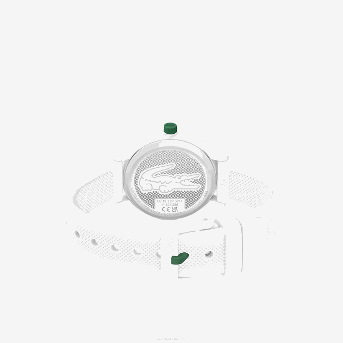 Lacoste 12.12 White Silicone Strap Watch 646T3299 White 000 Kids