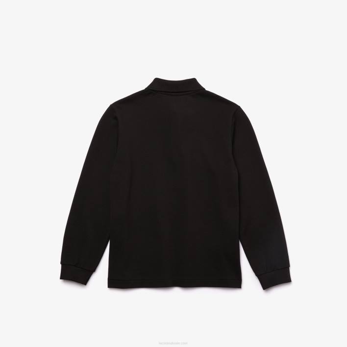 Lacoste Regular Fit Petit Pique Polo 646T2945 Black 031 Kids