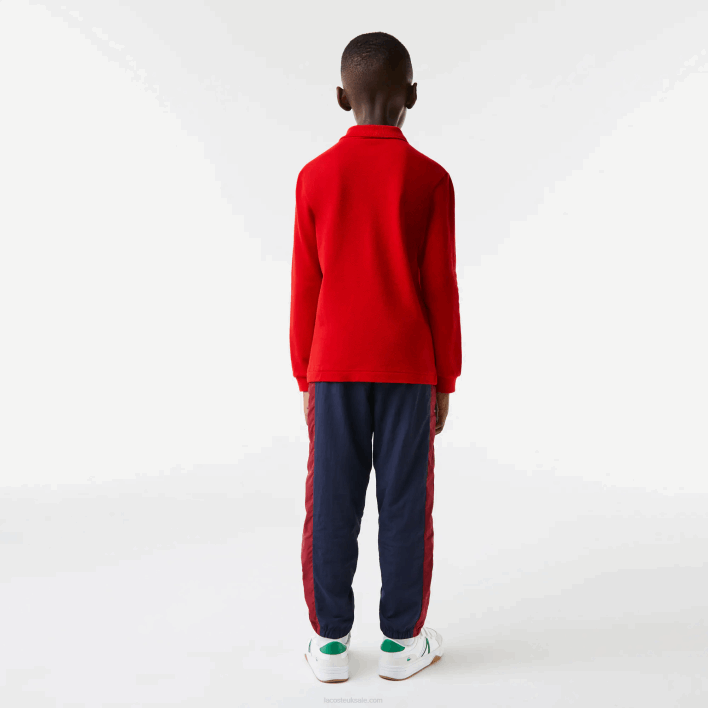 Lacoste Regular Fit Petit Pique Polo 646T2952 Red 240 Kids