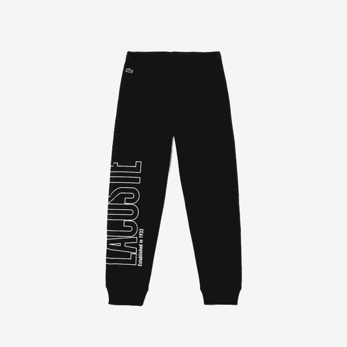 Lacoste Branded Trackpants 646T3187 Black 031 Kids