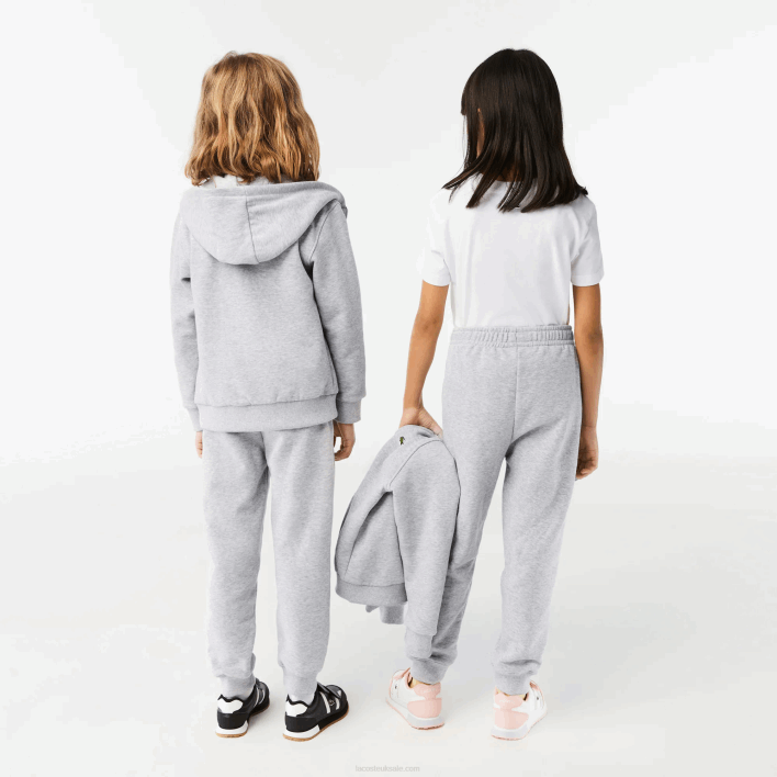 Lacoste Colorblock Trackpants 646T3198 Grey Chine CCA Kids