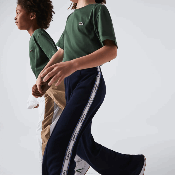 Lacoste Crew Neck Cotton Jersey T-Shirt 646T3149 Green 5HX Kids
