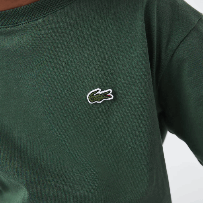 Lacoste Crew Neck Cotton Jersey T-Shirt 646T3149 Green 5HX Kids
