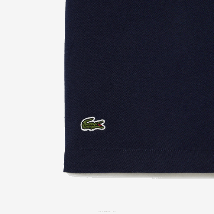 Lacoste Lightweight Cotton Gabardine Bermuda Shorts 646T3106 Navy Blue 166 Boys