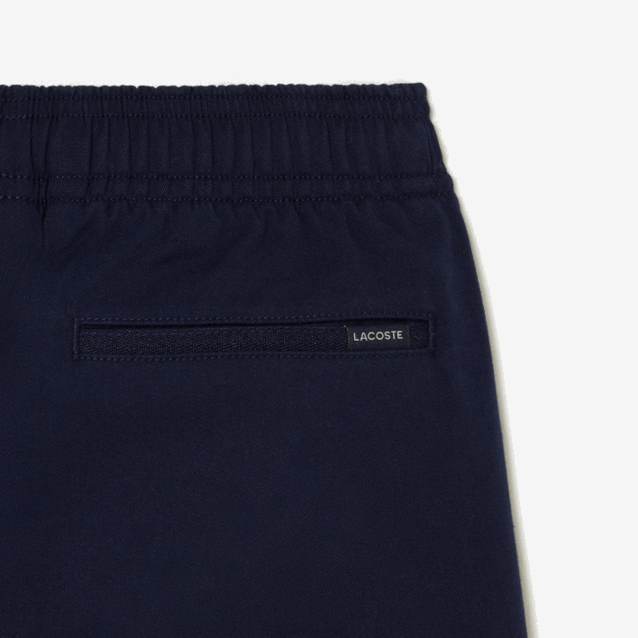 Lacoste Lightweight Cotton Gabardine Bermuda Shorts 646T3106 Navy Blue 166 Boys