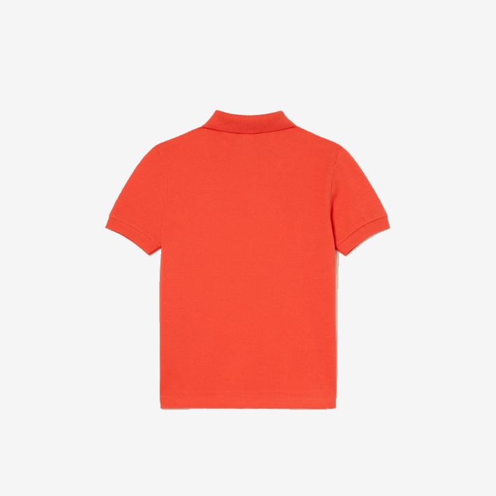 Lacoste Regular Fit Petit Pique Polo 646T3007 Orange 02K Kids