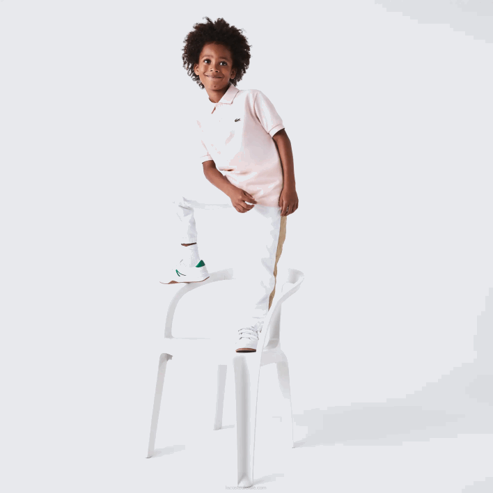 Lacoste Regular Fit Petit Pique Polo 646T3122 Light Pink ADY Kids