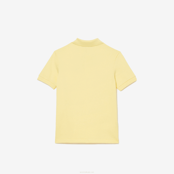 Lacoste Regular Fit Petit Pique Polo 646T3131 Yellow 107 Kids