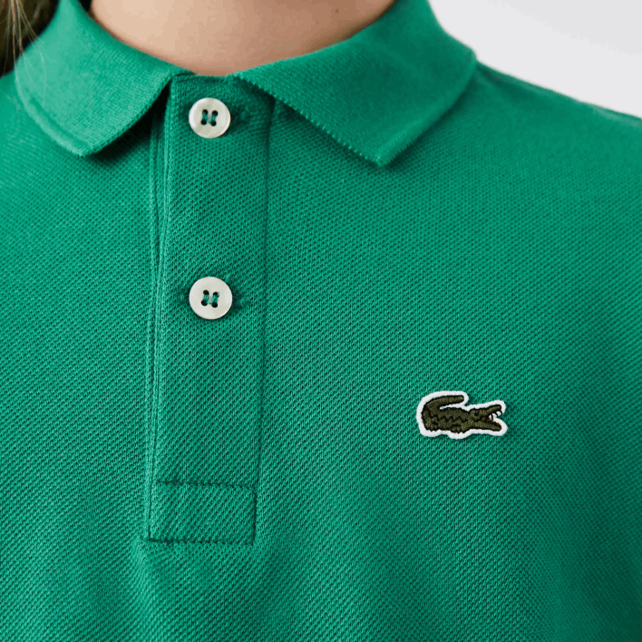 Lacoste Regular Fit Petit Pique Polo 646T3155 Green HD2 Kids