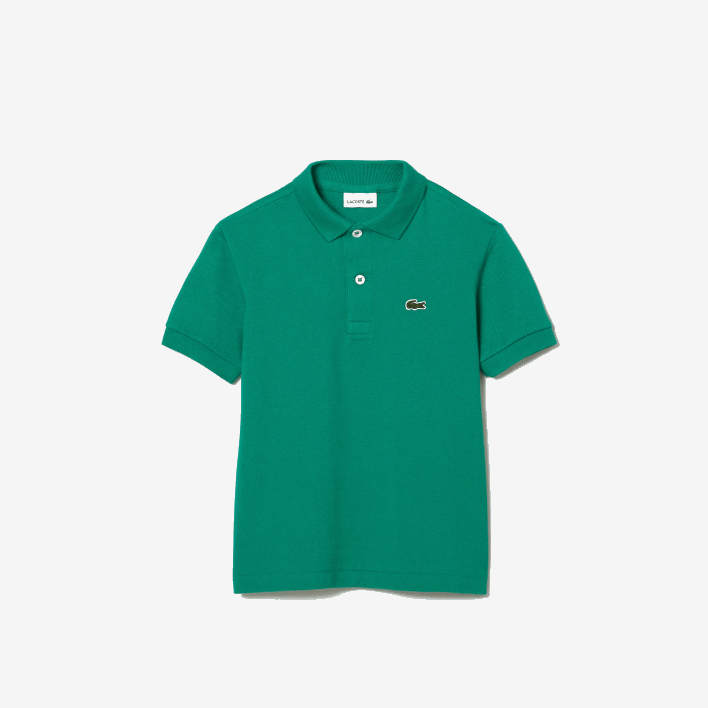 Lacoste Regular Fit Petit Pique Polo 646T3155 Green HD2 Kids