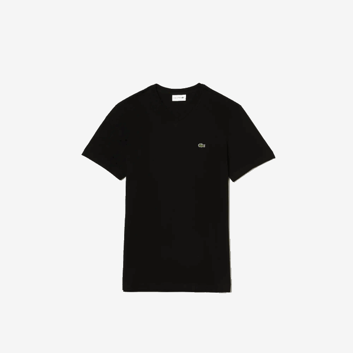 Lacoste SPORT Breathable Cotton Blend T-Shirt 646T3028 Black 031 Boys