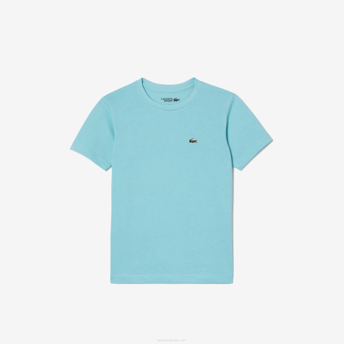 Lacoste SPORT Breathable Cotton Blend T-Shirt 646T3036 Mint LGF Boys