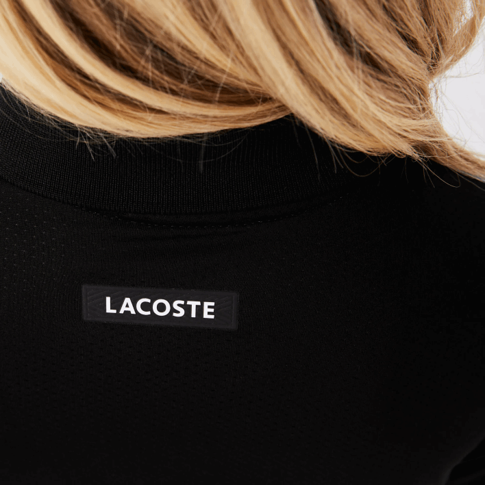 Lacoste SPORT Color-Block Tennis Polo 646T3150 Black Blue White 7KE Kids