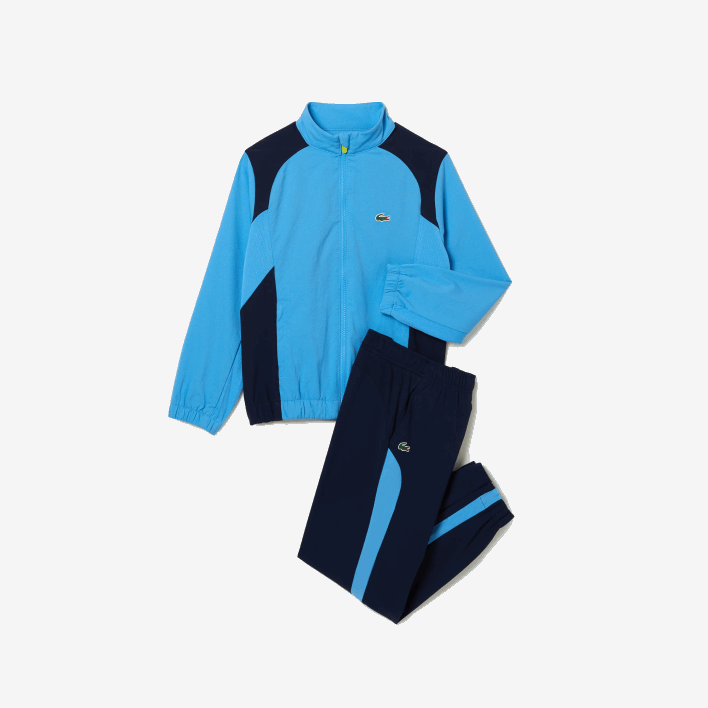 Lacoste SPORT Color-Block Tennis Tracksuit 646T3186 Navy Blue Y25 Kids