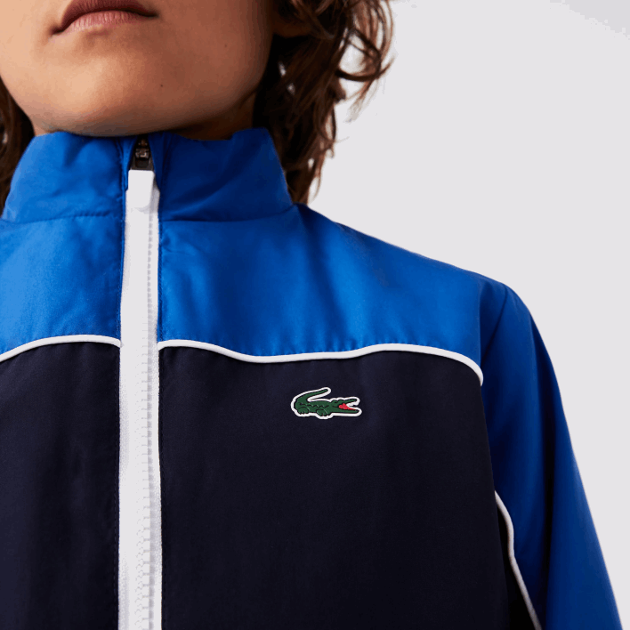 Lacoste SPORT Color-Block Tracksuit 646T3209 Navy Blue 976 Boys