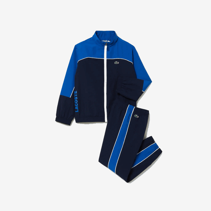 Lacoste SPORT Color-Block Tracksuit 646T3209 Navy Blue 976 Boys