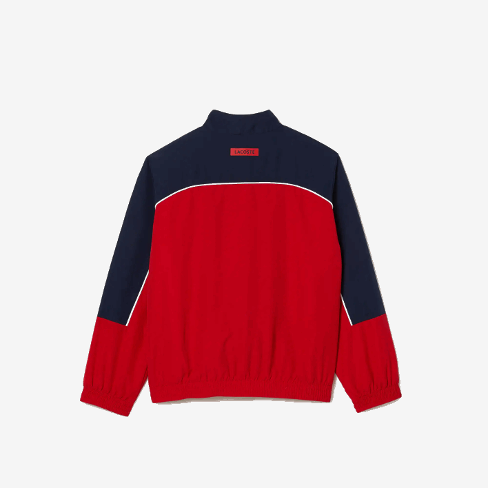 Lacoste SPORT Color-Block Tracksuit 646T3210 Red Navy Blue 528 Boys