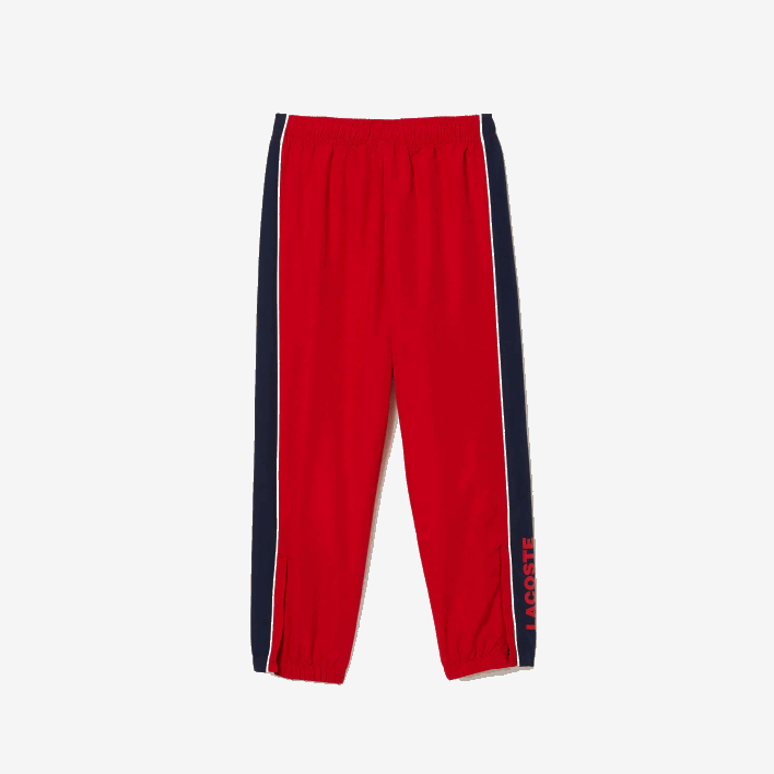 Lacoste SPORT Color-Block Tracksuit 646T3210 Red Navy Blue 528 Boys