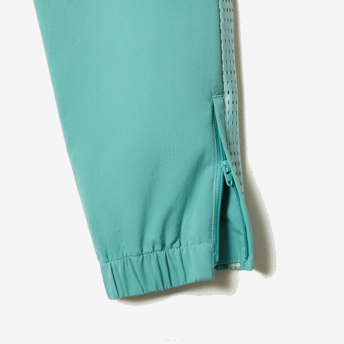 Lacoste Tennis Colorblock Jogger Set 646T3046 Light Green White Yellow XIA Boys