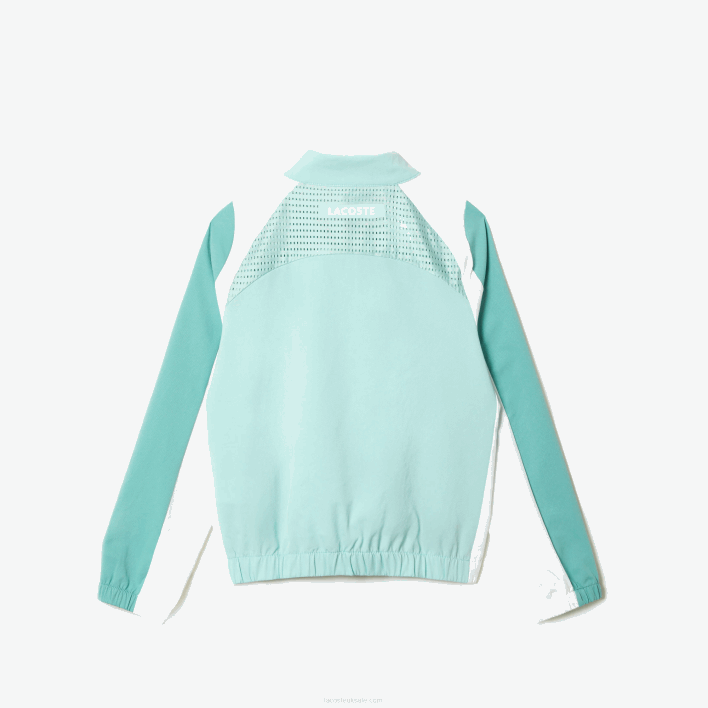 Lacoste Tennis Colorblock Jogger Set 646T3046 Light Green White Yellow XIA Boys