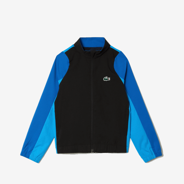 Lacoste Tennis Colorblock Jogger Set 646T3047 Black Blue Yellow AYF Boys