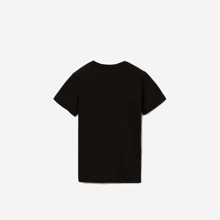 Lacoste V-Neck Cotton T-Shirt 646T3130 Black 031 Kids