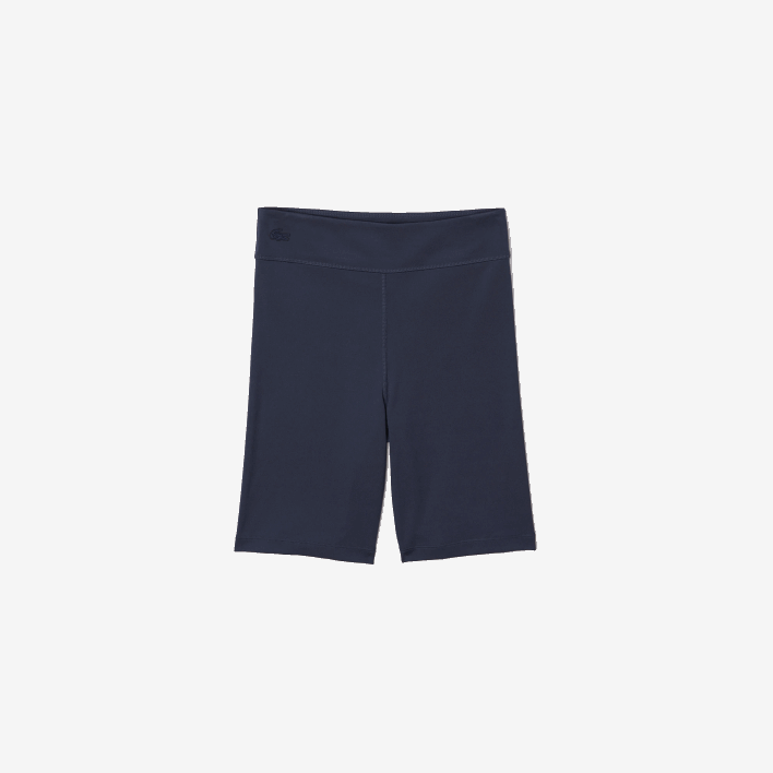 Lacoste Recycled Fiber Cycle Shorts 646T3086 Blue KXE Girls