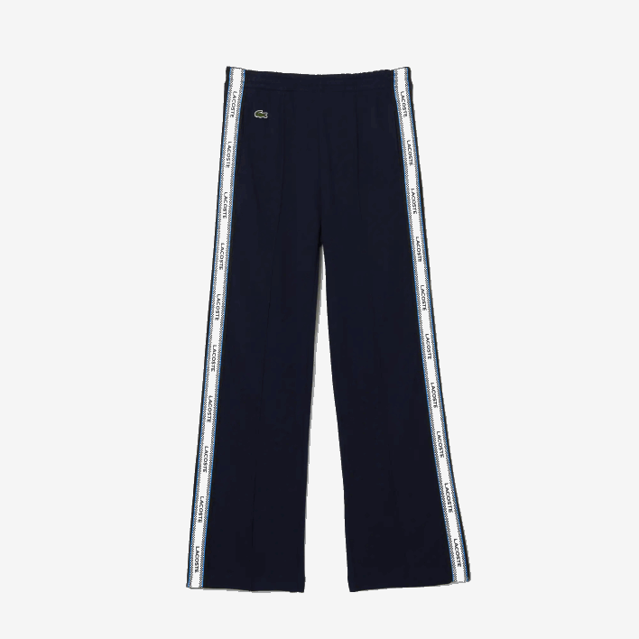 Lacoste Side Bands Oversized Pants 646T3289 Navy Blue 166 Girls