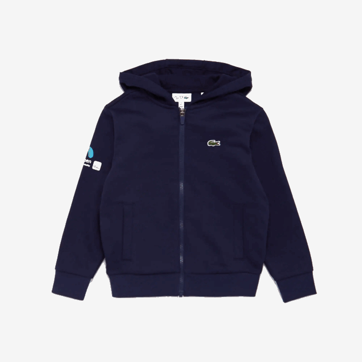Lacoste Miami Open Hooded Sweatshirt 646T3257 Navy Blue 166 Kids