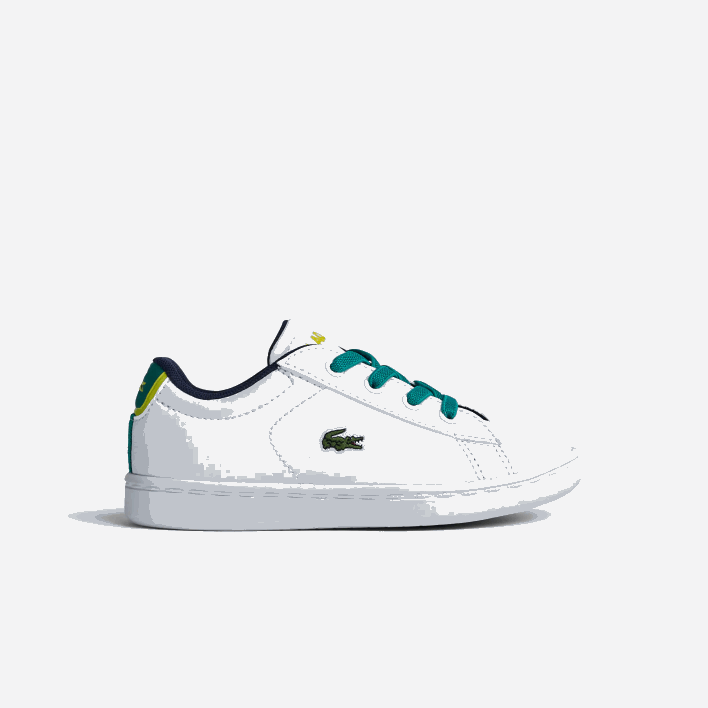 Lacoste Carnaby Synthetic Sneackers 646T2985 White/Green 082 Infants