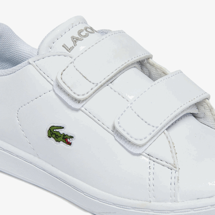 Lacoste Carnaby Evo BL Synthetic Sneakers 646T2940 White 21G Infants
