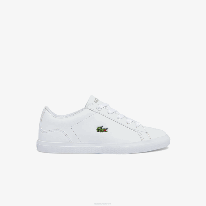 Lacoste Lerond Synthetic Sneakers 646T3116 White 21G Kids