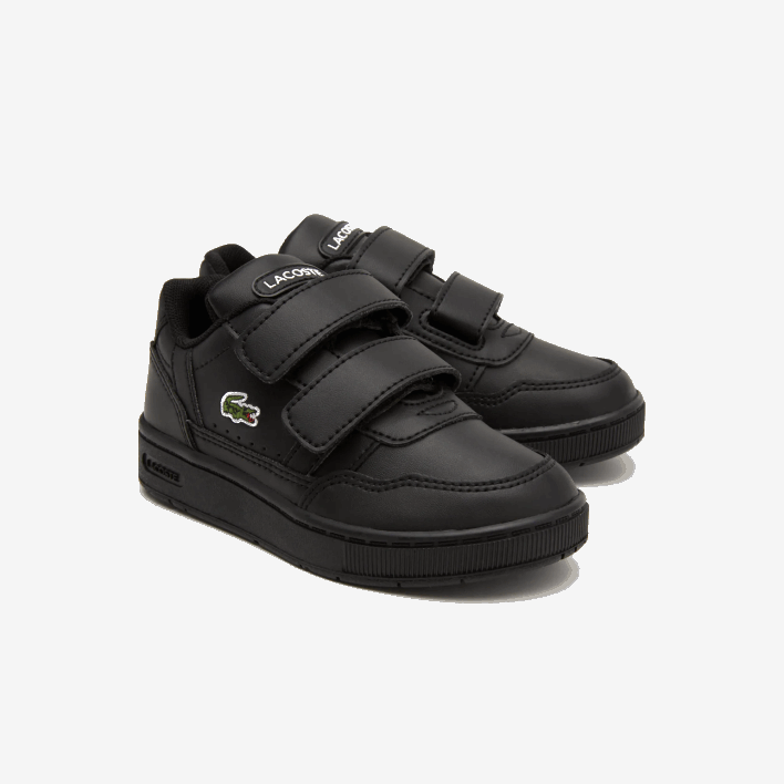 Lacoste T-Clip Synthetic Color-Pop Sneackers 646T2934 Black 02H Infants