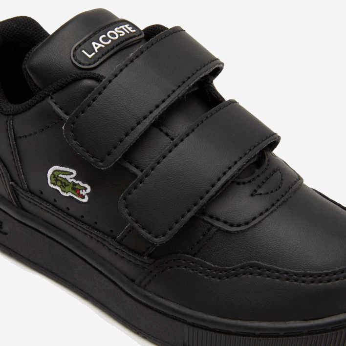 Lacoste T-Clip Synthetic Color-Pop Sneackers 646T2934 Black 02H Infants