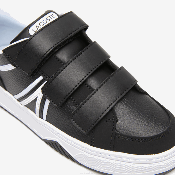 Lacoste L001 Synthetic Sneackers 646T3324 Black & White 312 Juniors