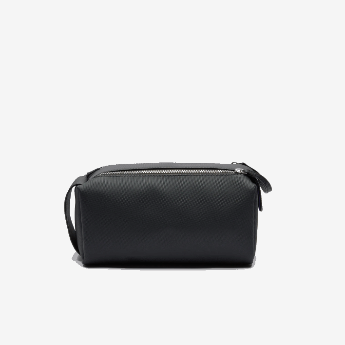 Lacoste Classic Double Zip Petit Pique Toiletry Kit 646T2053 Black 000 Men