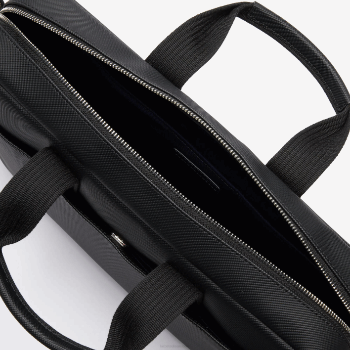 Lacoste Classic Petit Pique Computer Bag 646T2027 Black 000 Men