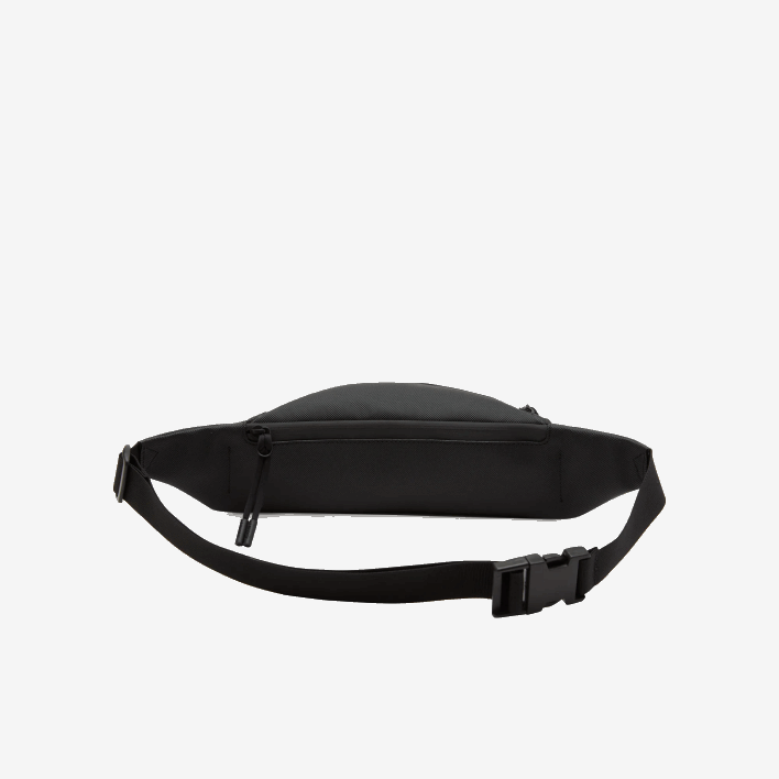 Lacoste LCST Coated Canvas Zippered Fanny Pack 646T2065 Black 000 Men