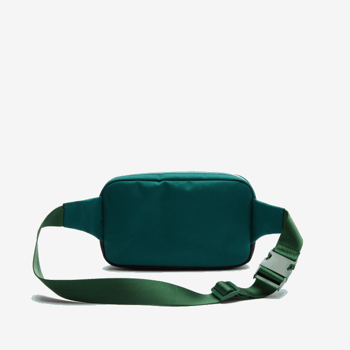 Lacoste L Outfit Contrast Details Canvas Fanny Pack 646T2040 Swing Vert 132 Spiruline H47 Men