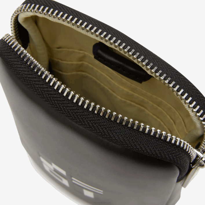 Lacoste Print Phone Holder 646T2129 Noir Blanc Samui K94 Men