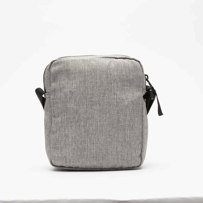 Lacoste Recycled Fiber Shoulder Bag 646T2000 Gris Chine A39 Men