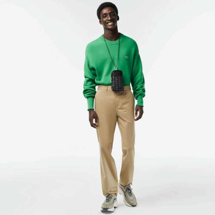 Lacoste The Blend Monogram Print Smartphone Holder 646T1985 Monogram Noir Gris H45 Men