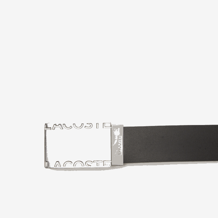 Lacoste Pin And Flat Buckle Belt Gift Set 646T2111 Noir Magnet J10 Men