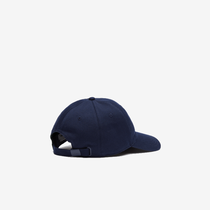 Lacoste Adjustable Organic Cotton Twill Cap 646T2141 Navy Blue 166 Men