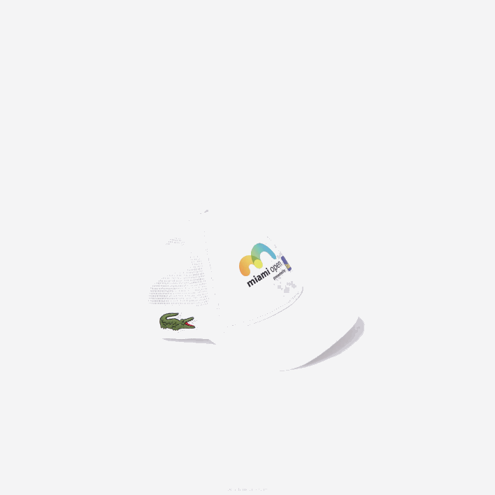 Lacoste Miami Open Hat 646T2341 White 001 Men