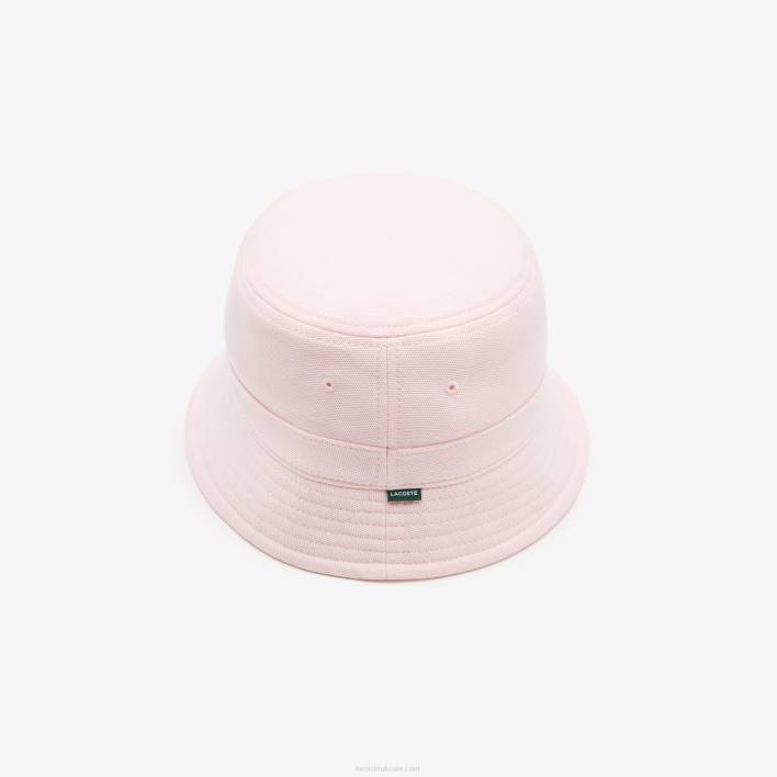 Lacoste Organic Cotton Bucket Hat 646T2158 Light Pink T03 Men
