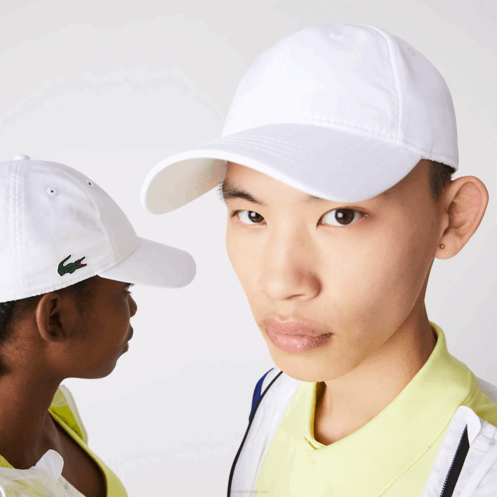 Lacoste SPORT Lightweight Cap 646T1923 White 001 Men