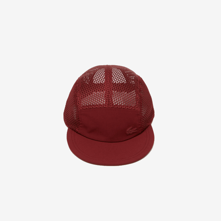 Lacoste Silicone Crocodile Cap 646T1921 Bordeaux ZS1 Men