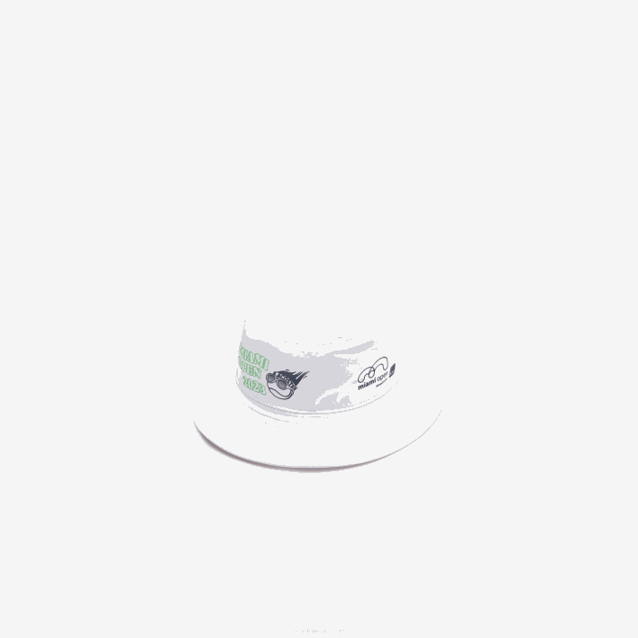 Lacoste Sport Miami Open Edition Hat 646T2171 White 001 Men
